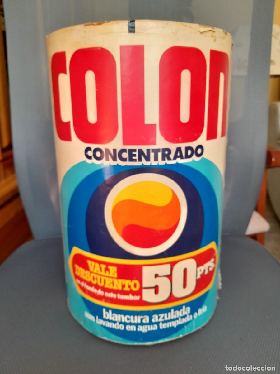Coleccionismo: Tambor de detergente COLON - Foto 1