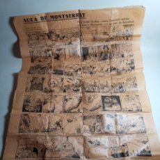 Coleccionismo: AUCA DE MONTSERRAT. 62 X 43 CM. FECHADA 1923