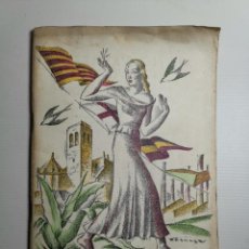 Coleccionismo: PROGRAMA FIESTAS - FIESTA MAYOR DE CIUDAD DE IGUALADA -BARCELONA-AÑO 1935