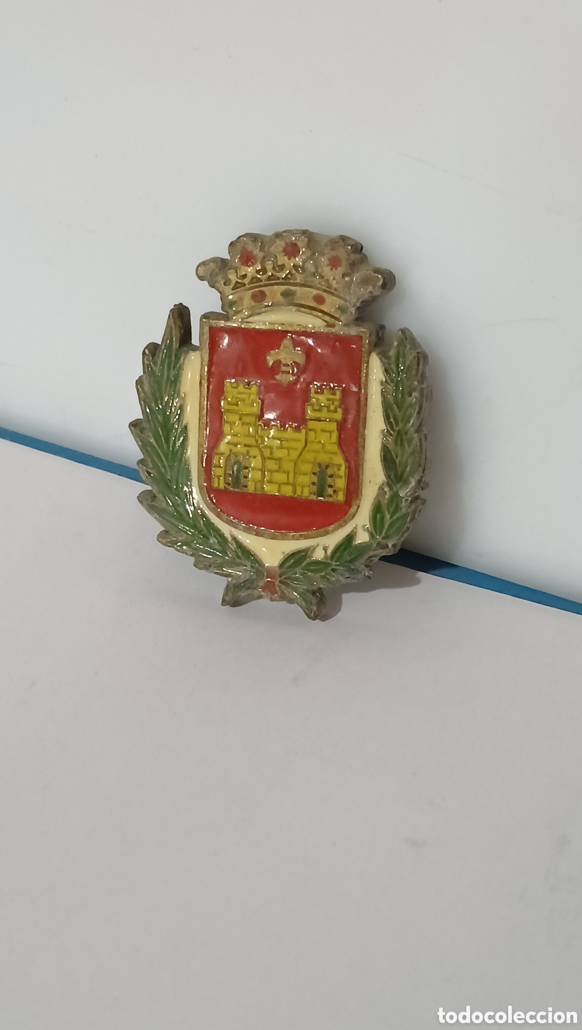 Coleccionismo: Medalla metal castillo de Elda a&ntilde;os 80 - Foto 3