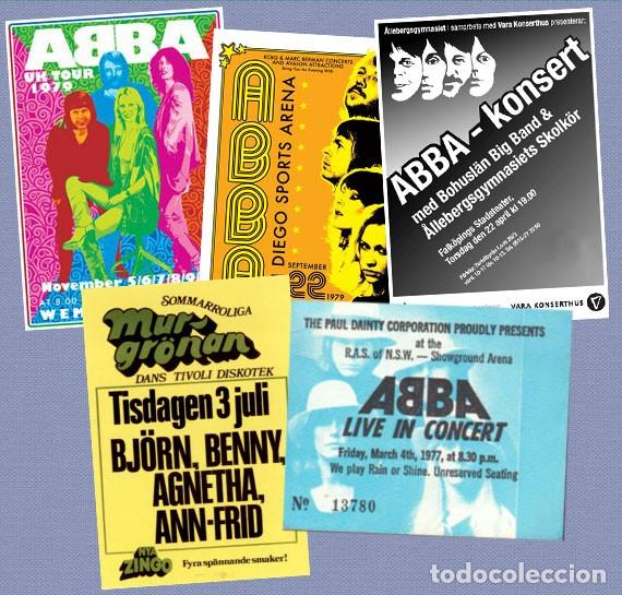 Coleccionismo: ABBA 5 imanes deluxe para nevera - Foto 1