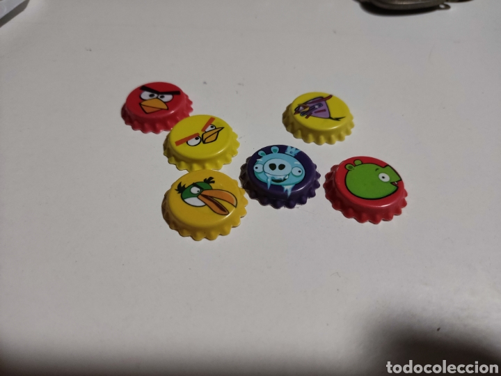 Coleccionismo: Chapas angry birds - Foto 1