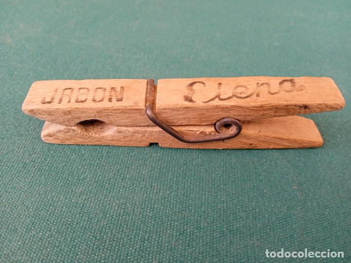 Collezionismo: JABON ELENA - PINZA DE TENDER LA ROPA