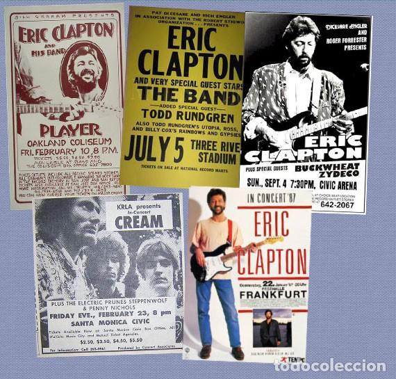 Coleccionismo: ERIC CLAPTON 5 imanes deluxe para nevera - Foto 1