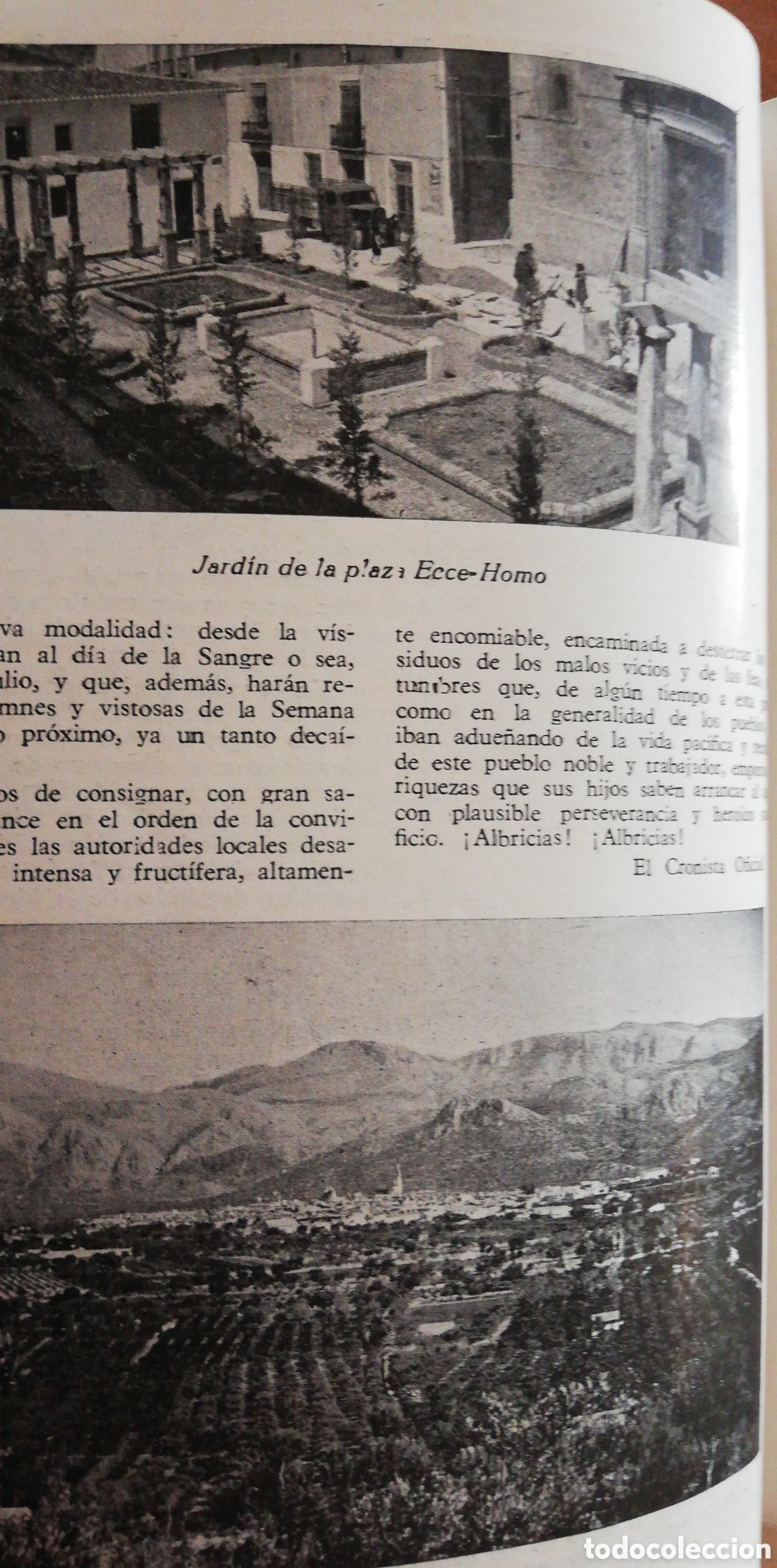 Coleccionismo: PEGO: PROGRAMA DE FIESTAS 1957 EN HONOR DEL SANT&Iacute;SIMO ECCE HOMO - Foto 3