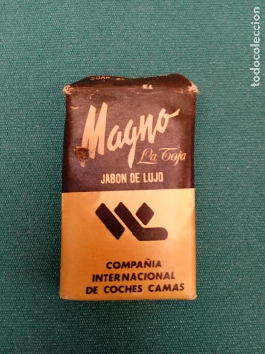 Collezionismo: PEQUE&Ntilde;A PASTILLA DE JAB&Oacute;N MAGNO - COMPA&Ntilde;IA INTERNACIONAL DE COCHES CAMA