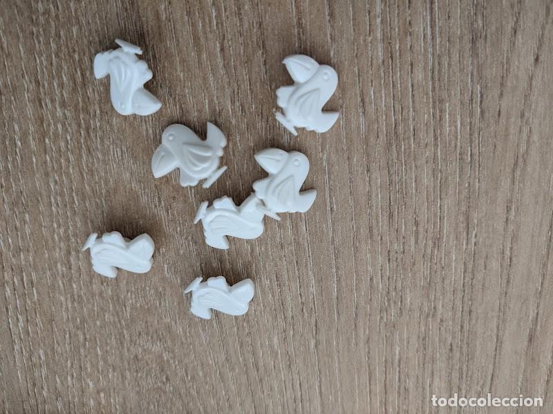 Colecionismo: 7 BOTONES INFANTILES PEL&Iacute;CANO
