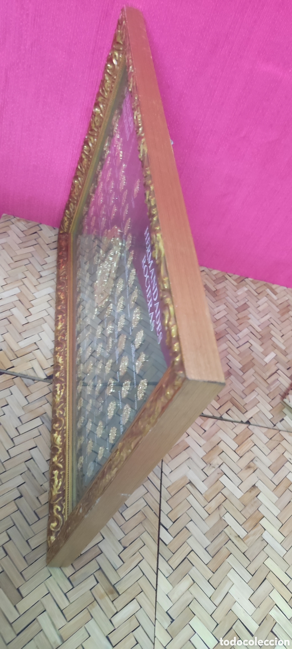 Coleccionismo: Cuadro con insignias de hermandades rocieras - Foto 6
