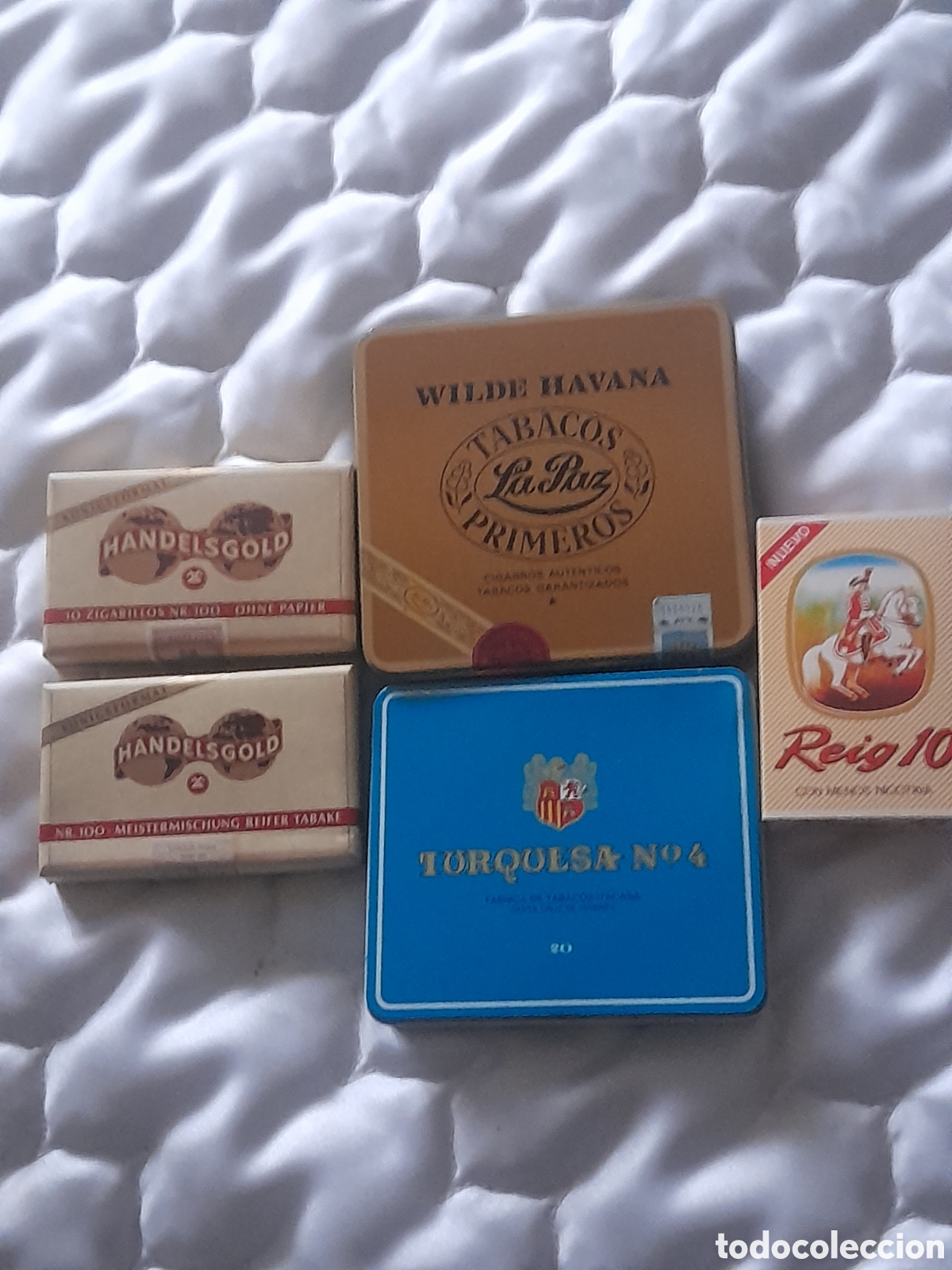 Coleccionismo: Lote de cigarros puros varias marcas, llenas