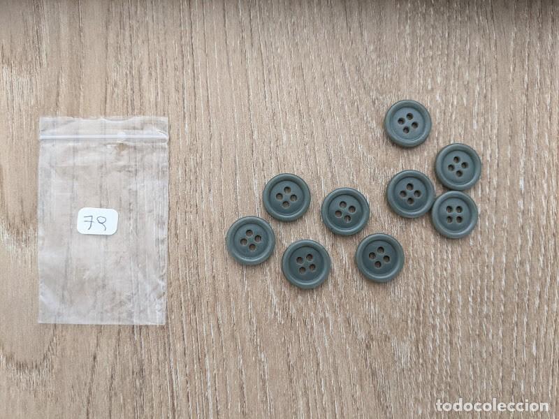 Colecionismo: BOLSITA CON 9 BOTONES GRISES