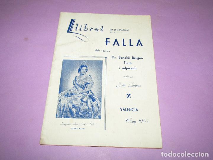 Collecting paper: Antiguo Llibret Fallas de la Falla Doctor Sanchis Berg&oacute;n, Turia y Adyacentes del A&ntilde;o 1958