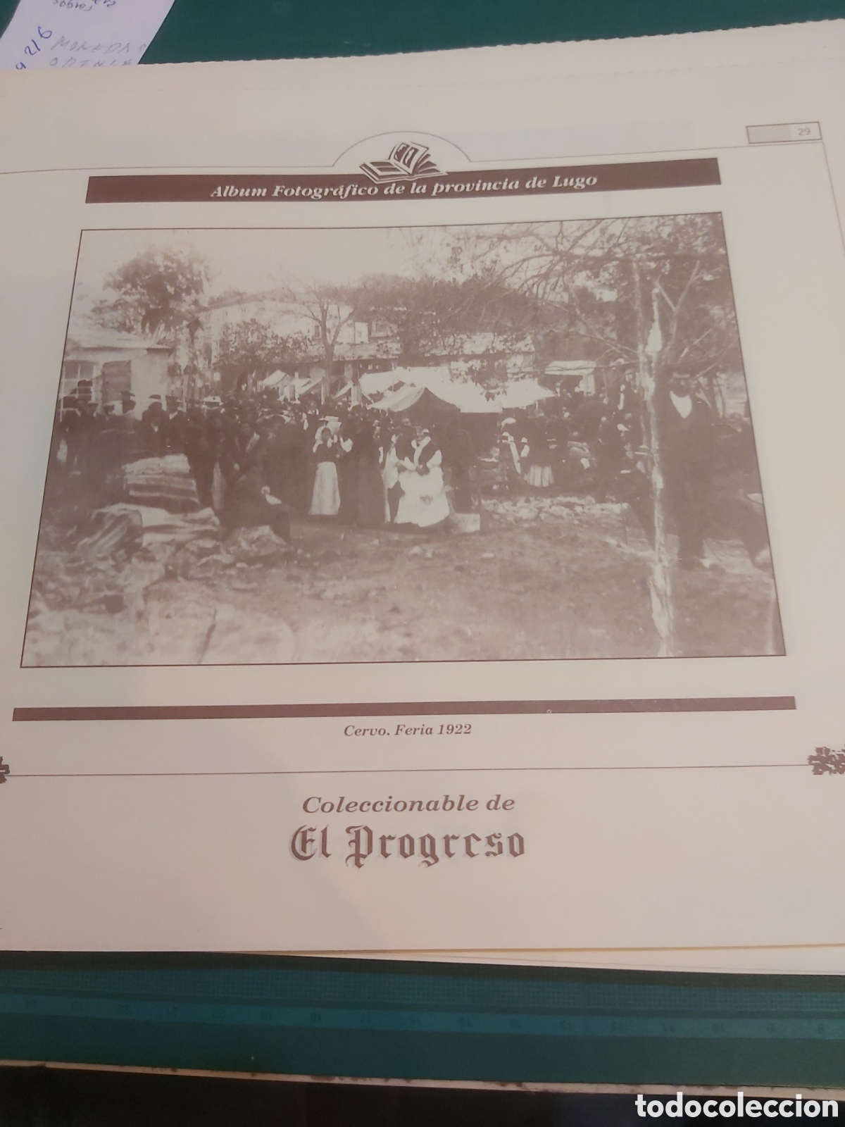 Collectionnisme: 1922 cervo Lugo feria l&aacute;mina