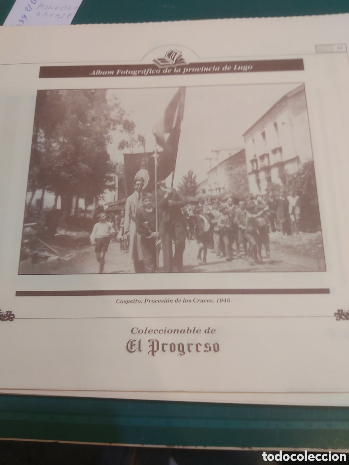 Sammelleidenschaft Papier: Cospeito Lugo procesi&oacute;n de las cruces 1945 l&aacute;mina