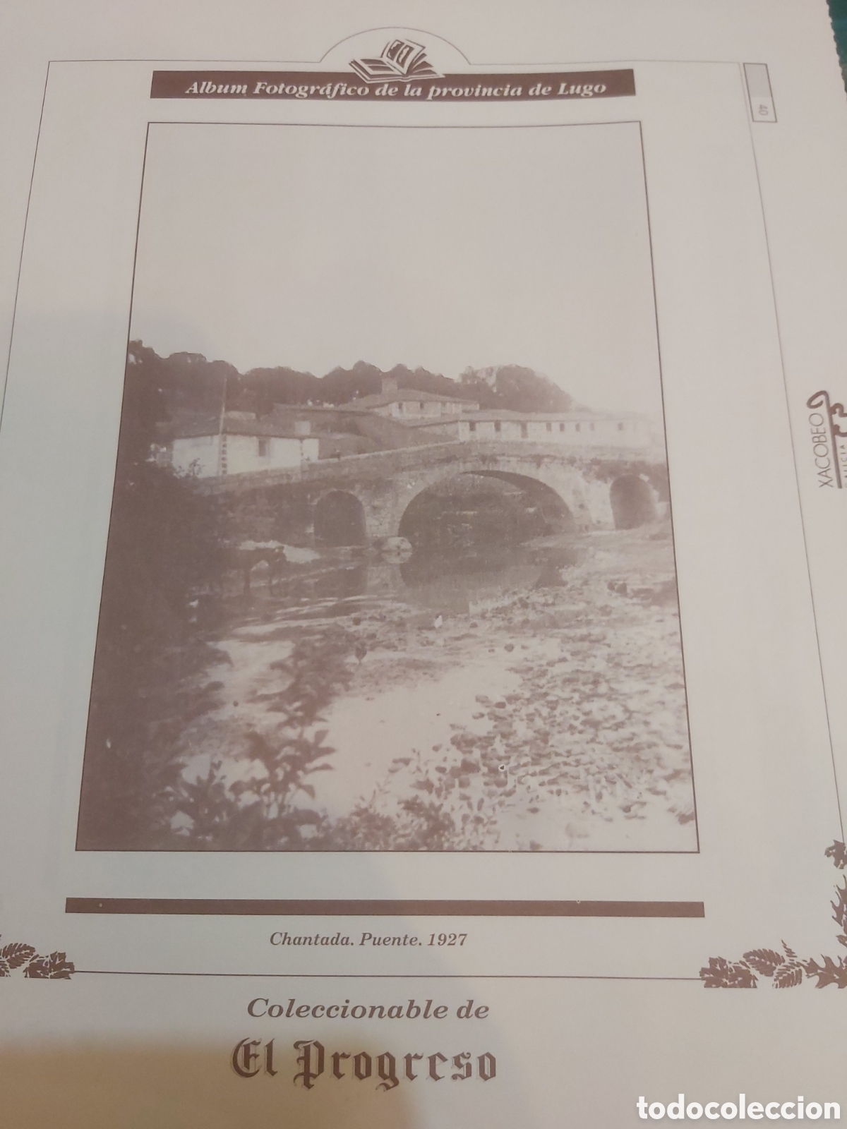 Collezionismo: Chantada Lugo puente 1927 l&aacute;mina