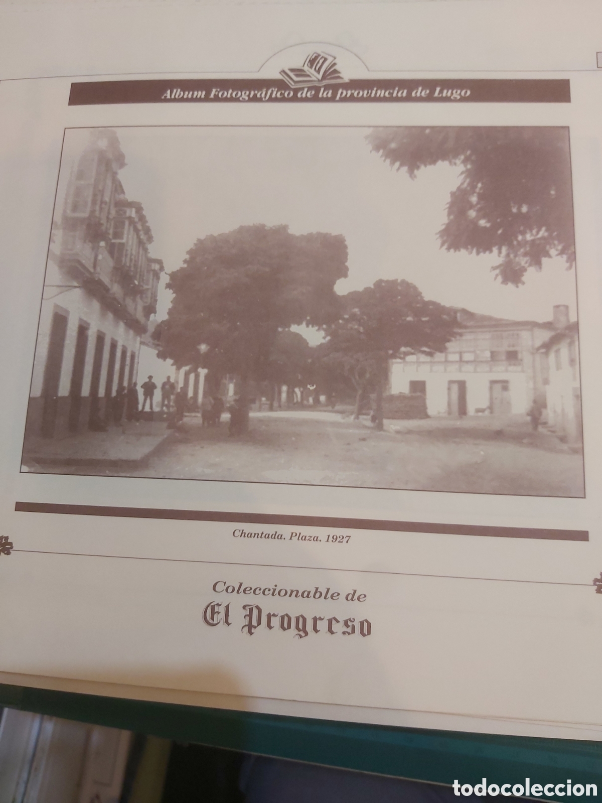 Collectionnisme: Chantada Lugo plaza 1927 l&aacute;mina