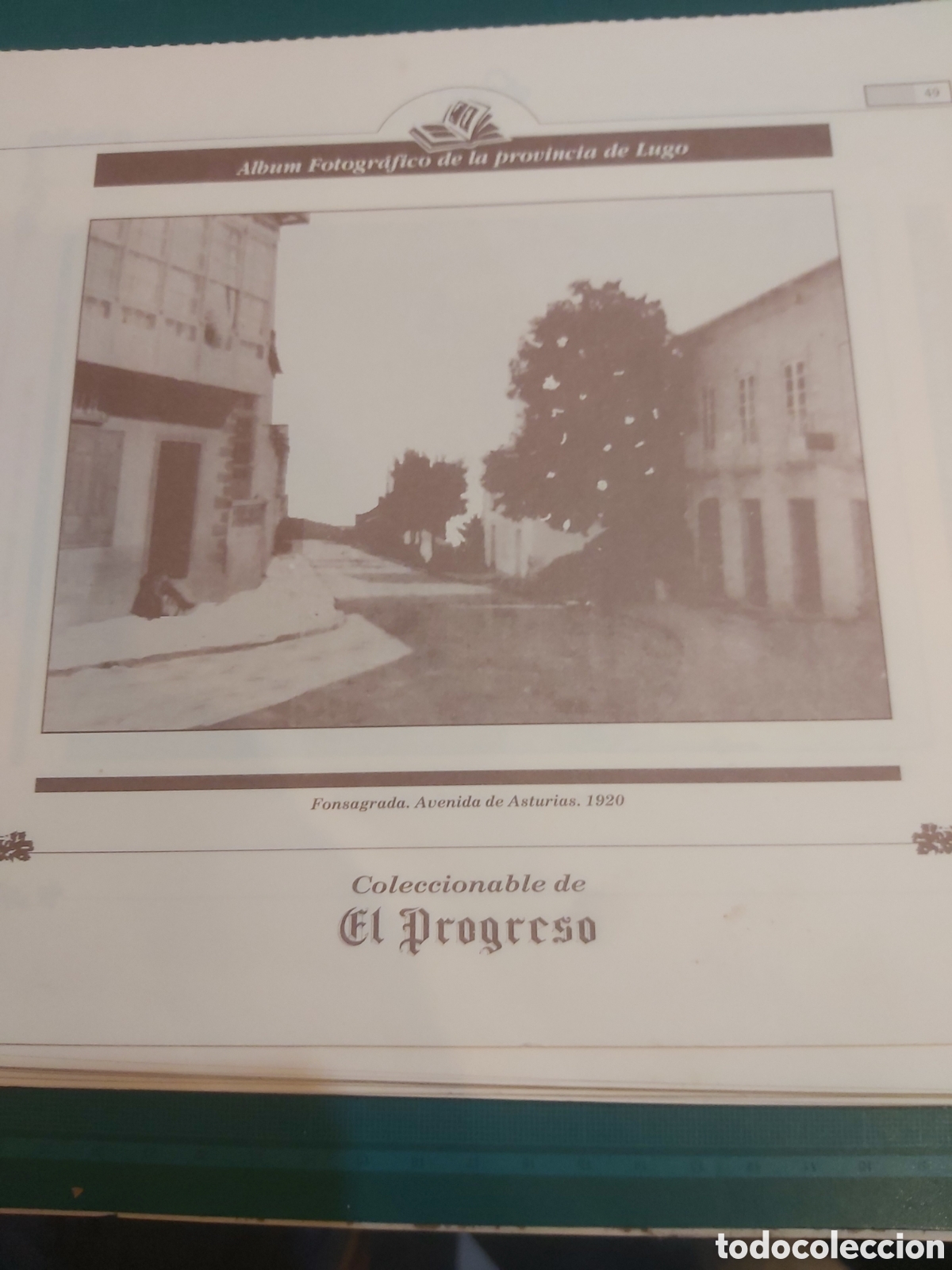 Sammelleidenschaft Papier: Fonsagrada Avda Asturias 1920 l&aacute;mina