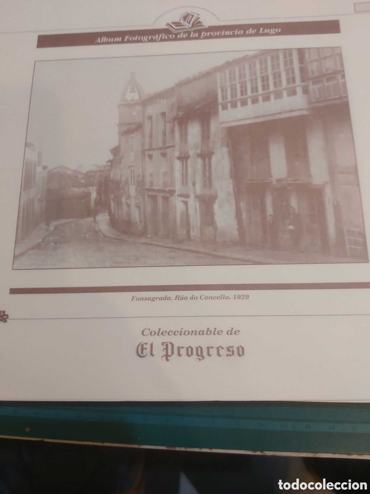Sammelleidenschaft Papier: Fonsagrada Lugo rua concello 192