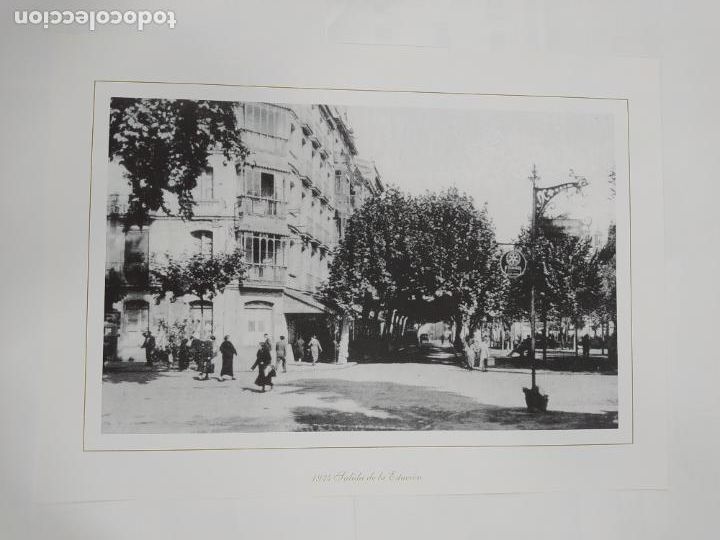 Collectionnisme: L&Aacute;MINA DE LOGRO&Ntilde;O 1934. SALIDA DE LA ESTACI&Oacute;N. REPRODUCCI&Oacute;N FOTOGR&Aacute;FICA. LA RIOJA. TDKR5