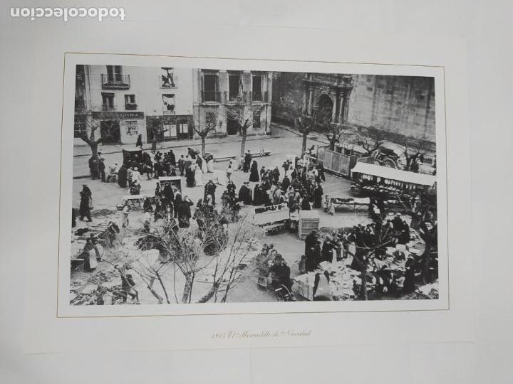 Collectionnisme: L&Aacute;MINA DE LOGRO&Ntilde;O 1915. MERCADILLO NAVIDAD. REPRODUCCI&Oacute;N FOTOGR&Aacute;FICA. LA RIOJA. TDKR5