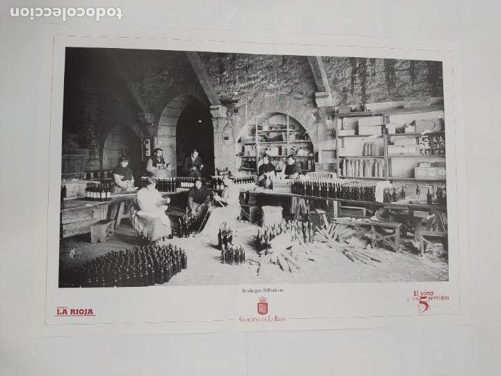 Collectionnisme: L&Aacute;MINA. BODEGAS BILBAINAS. REPRODUCCI&Oacute;N FOTOGR&Aacute;FICA. LA RIOJA. HARO. TDKR5