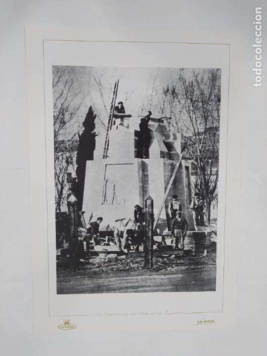 Collectionnisme: L&Aacute;MINA. CONSTRUCCI&Oacute;N PEDESTAL DE ESPARTERO. REPRODUCCI&Oacute;N FOTOGR&Aacute;FICA. LOGRO&Ntilde;O 1874. TDKR5