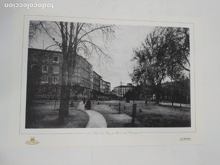 Collectionnisme: L&Aacute;MINA DE LOGRO&Ntilde;O 1903. VARA DE REY Y MURO DEL CARMEN. REPRODUCCI&Oacute;N FOTOGR&Aacute;FICA. LA RIOJA. TDKR5