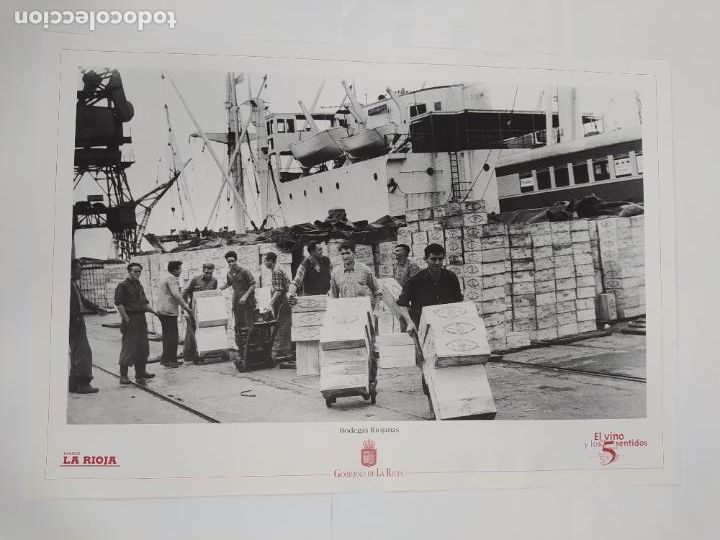 Collectionnisme: L&Aacute;MINA. BODEGAS RIOJANAS. REPRODUCCI&Oacute;N FOTOGR&Aacute;FICA. LA RIOJA. HARO. TDKR5