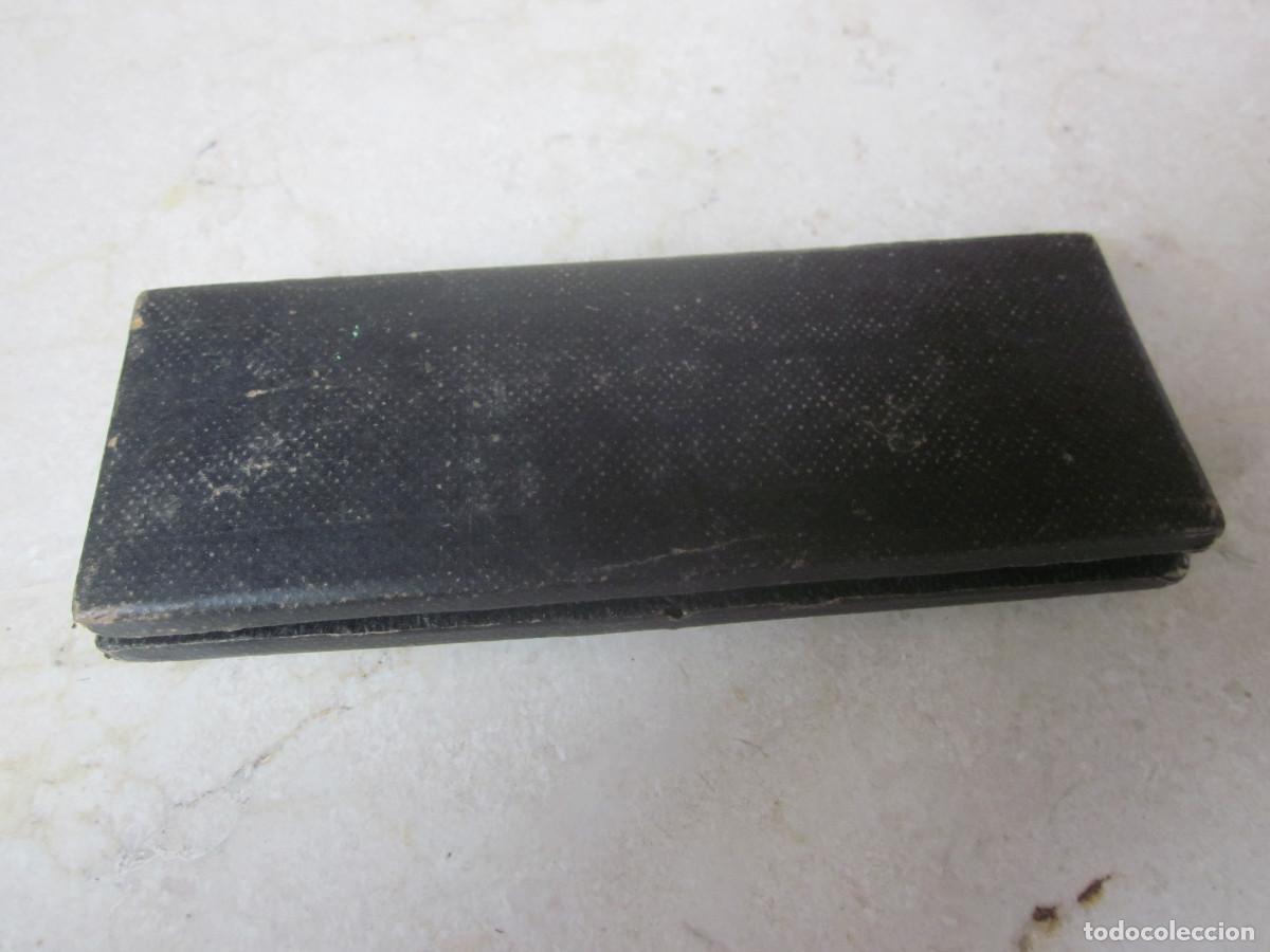 Coleccionismo: ANTIGUA CAJA ESTUCHE CON COMPAS - Foto 2