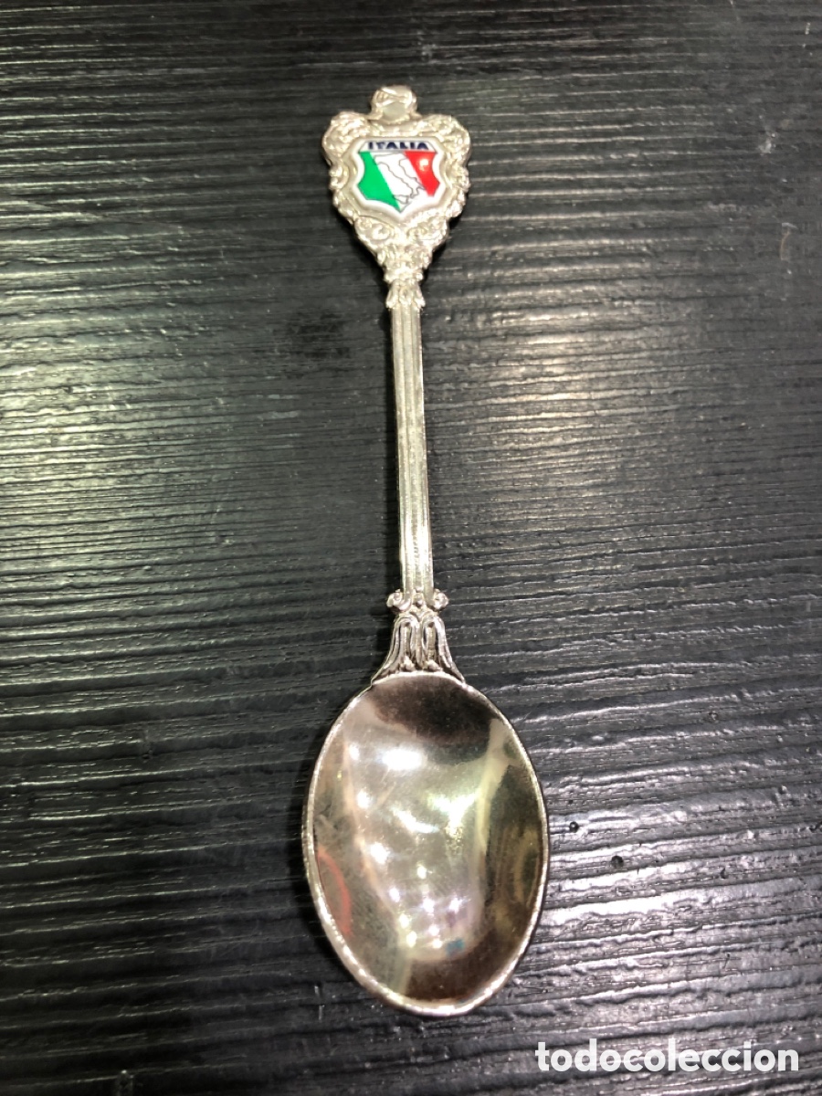 Sammeln: Cuchara o cucharilla, bandera de Italia (L80)