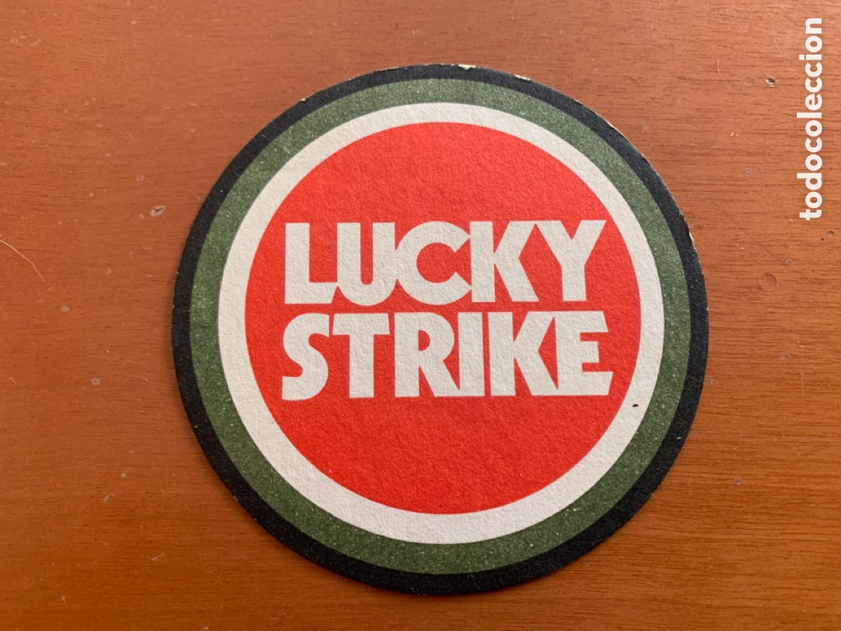 Coleccionismo: Posavasos Lucky Strike - Foto 1