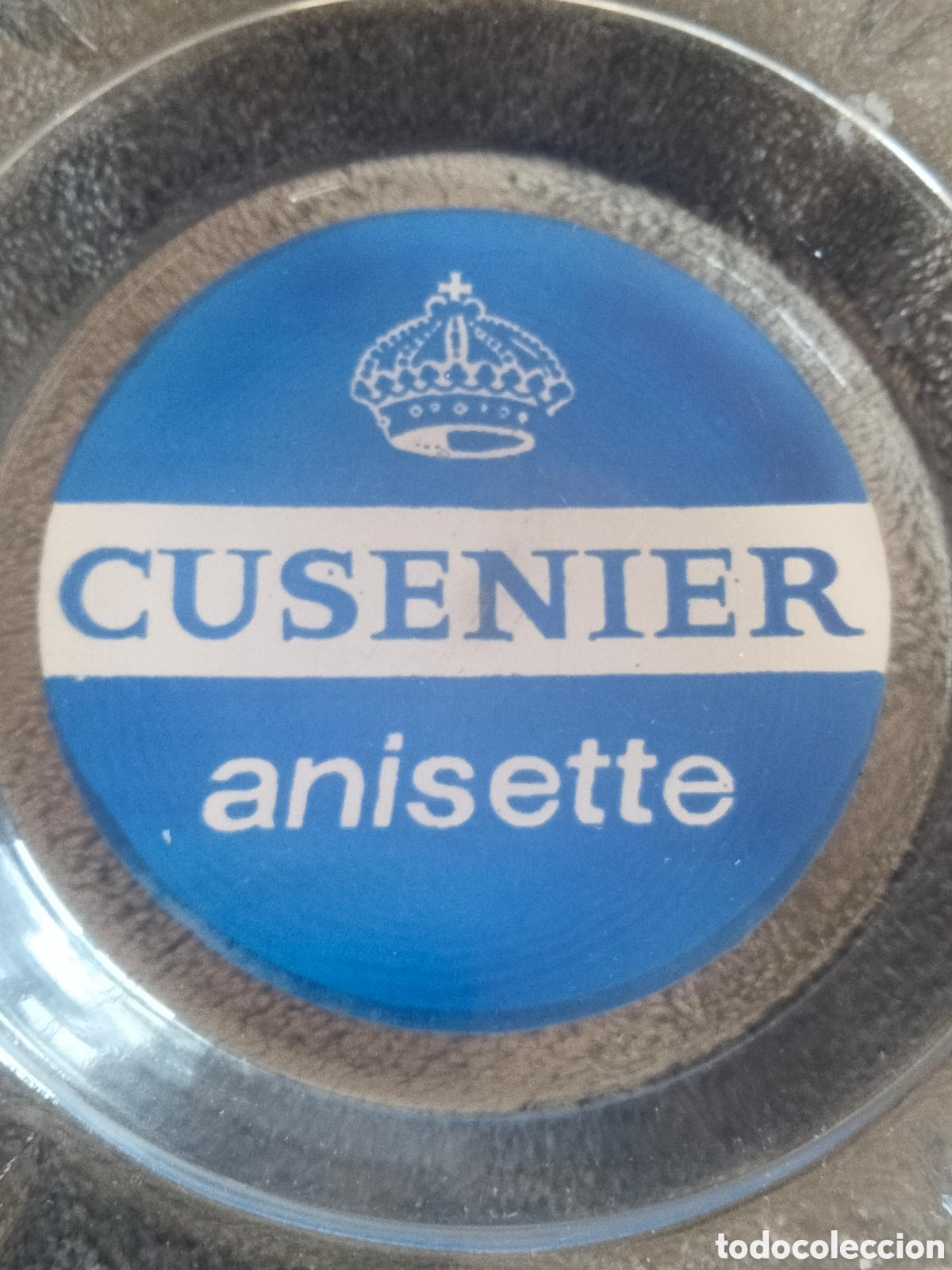 Coleccionismo: Cenicero &rdquo;Cusenier anisette&rdquo;. - Foto 1