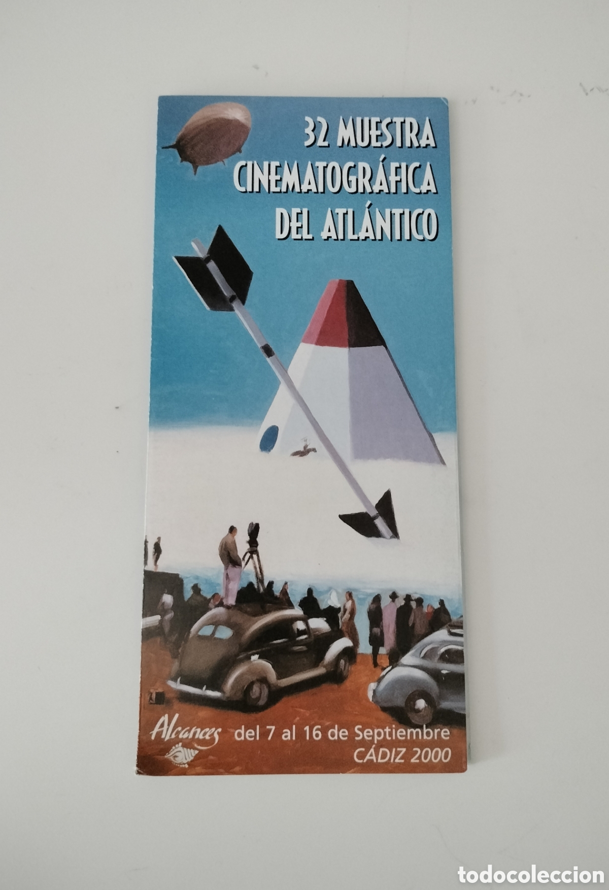 Collectionnisme: POL&Iacute;PTICO PROGRAMA 32 MUESTRA CINEMATOGR&Aacute;FICA DEL ATL&Aacute;NTICO. ALCANCES. C&Aacute;DIZ A&Ntilde;O 2000.