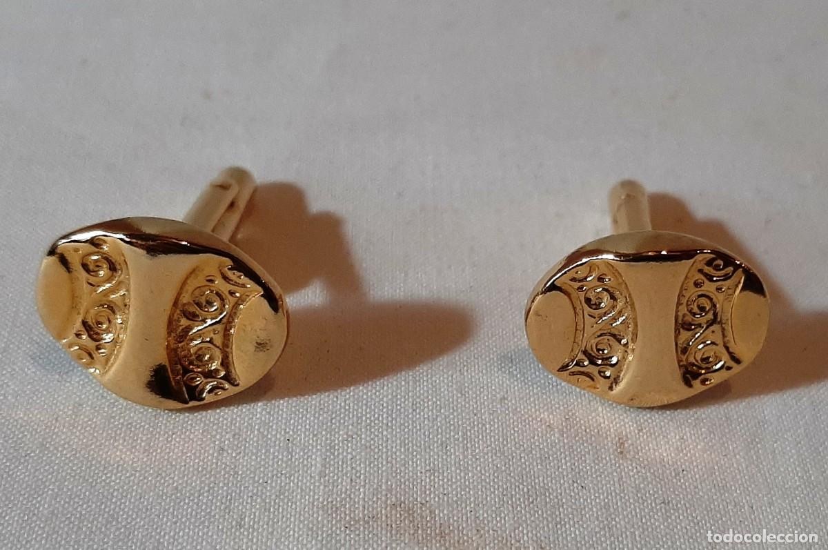 Coleccionismo: Gemelos dorados - Foto 1