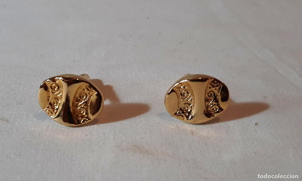 Coleccionismo: Gemelos dorados - Foto 2