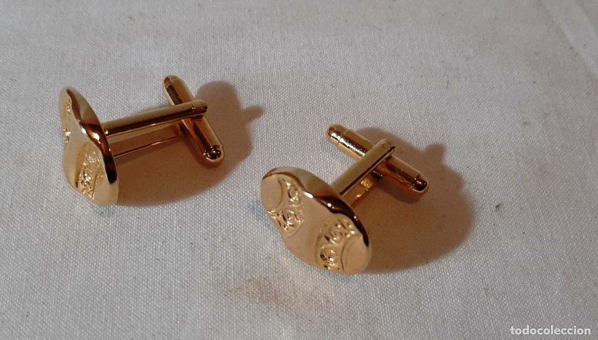 Coleccionismo: Gemelos dorados - Foto 3