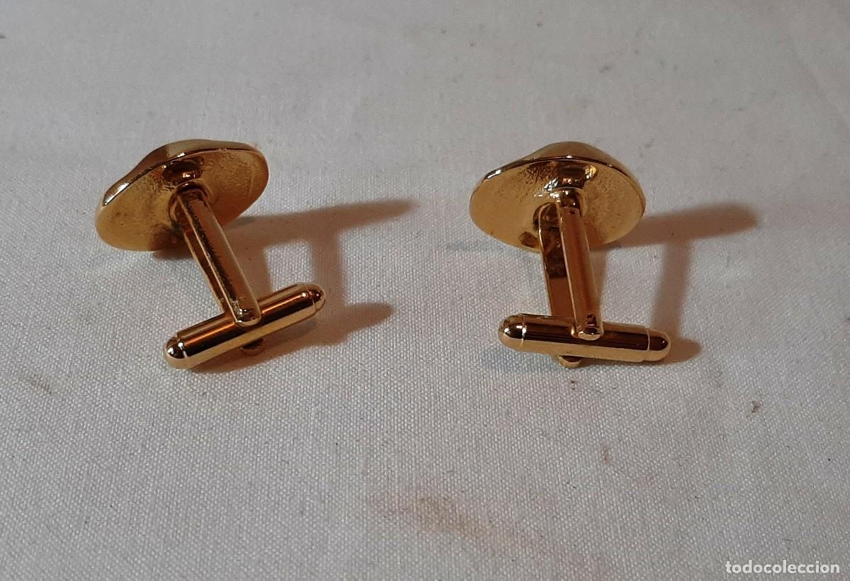 Coleccionismo: Gemelos dorados - Foto 4