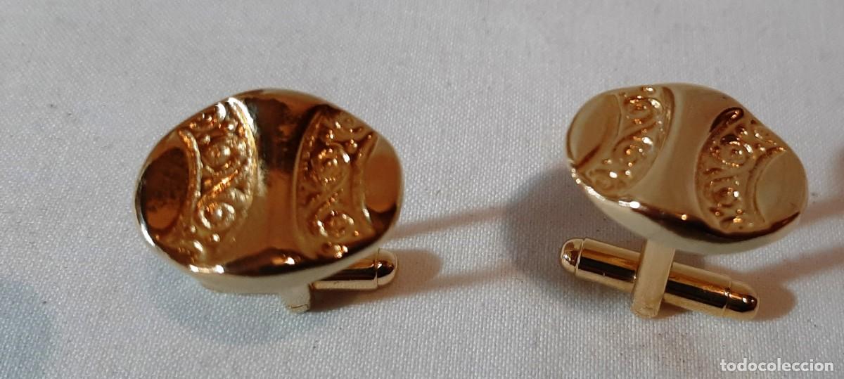 Coleccionismo: Gemelos dorados - Foto 5