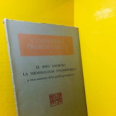 Coleccionismo: CUADERNOS PREHISPANICOS-Nº9--SEMINARIO AMERICANISTA DE LA UNIVERSIDAD CASA COLON DE VALLADOLID--1981