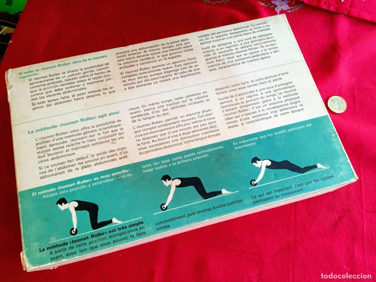 Coleccionismo: Isomet roller vintage para ejercicios - Foto 4