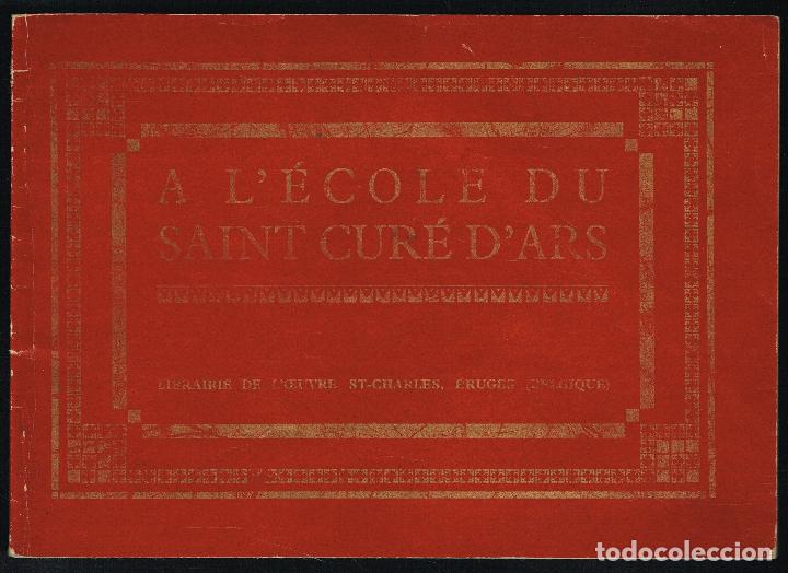 Collecting paper: A L'ECOLE DU SAINT CURE D'ARS - LIBRAIRIE DE L'OUVRE ST-CHARLES, ERUGES (BELGIQUE) - 1911