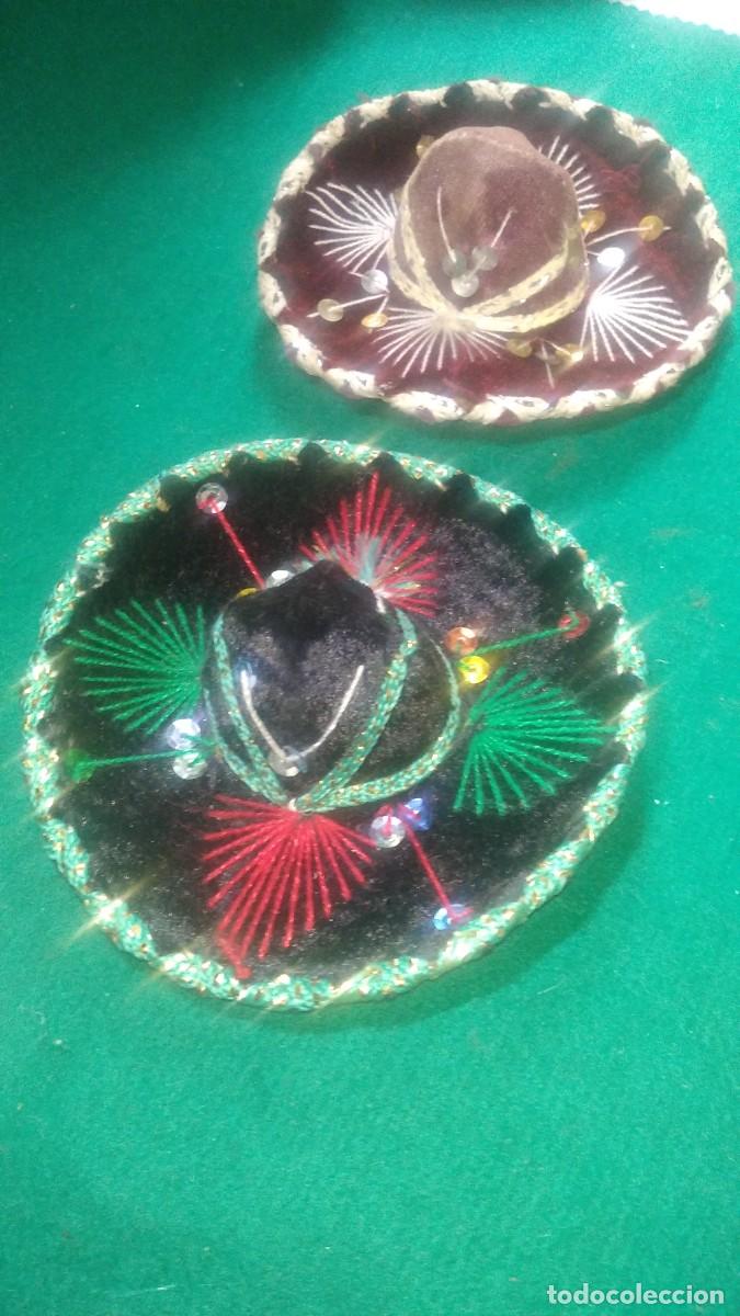 Coleccionismo: sombrero mexicanos-1 souvenirs - Foto 2