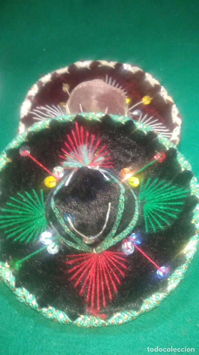 Coleccionismo: sombrero mexicanos-1 souvenirs - Foto 4