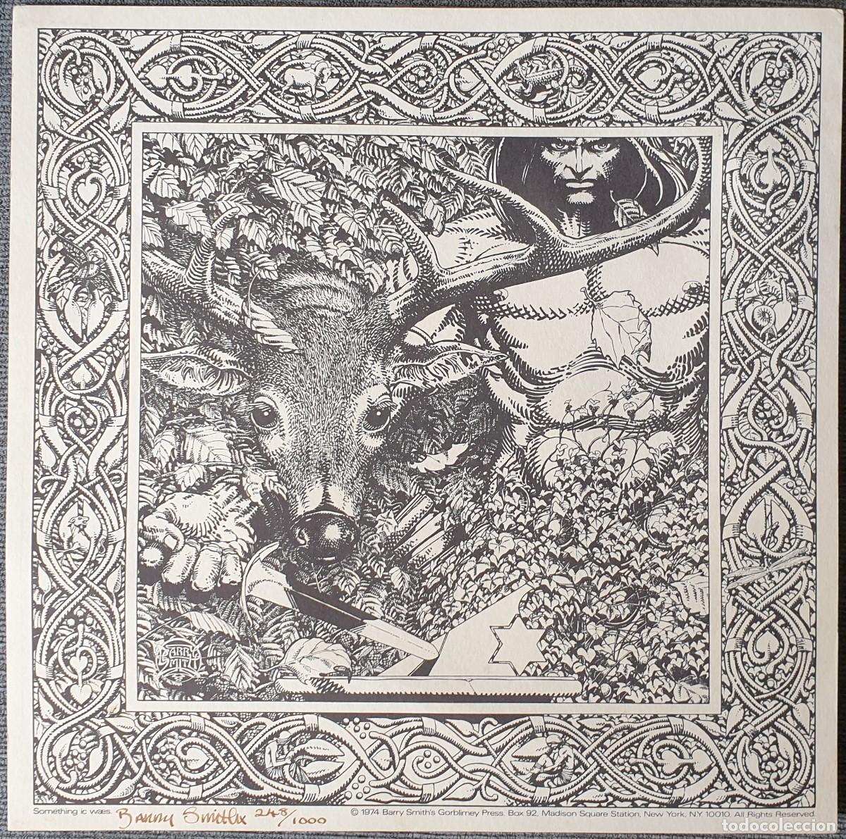 Coleccionismo: L&aacute;mina Barry Smith - Something Ic Waes (1974) - Numerada, firmada y limitada 248/1000 - Conan