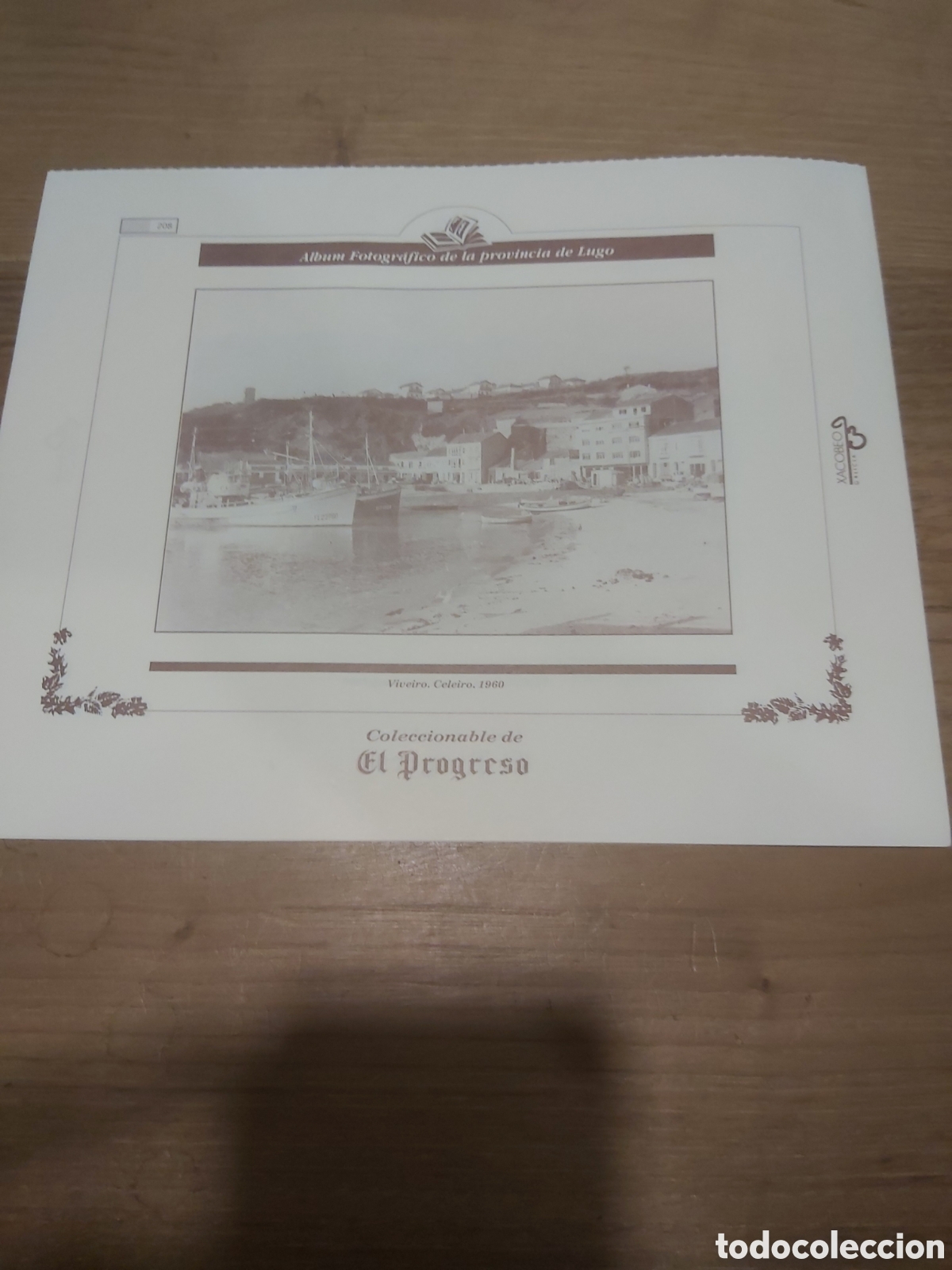 Sammelleidenschaft Papier: 1960 vivero Lugo celeiro Puerto l&aacute;mina coleccionable Lugo Galicia Espa&ntilde;a 208