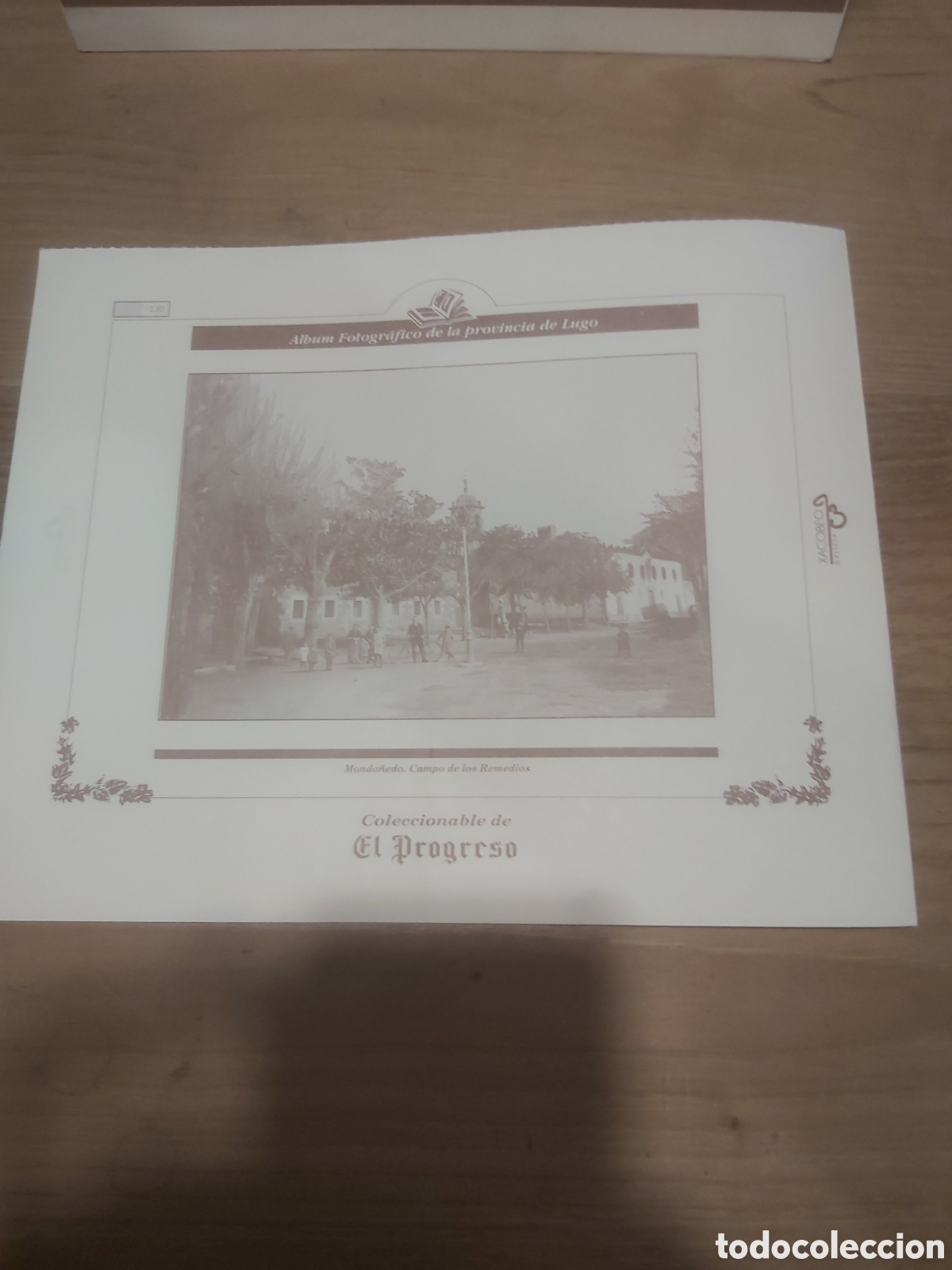 Collezionismo: Mondo&ntilde;edo 130 l&aacute;mina coleccionable Lugo campo remedios