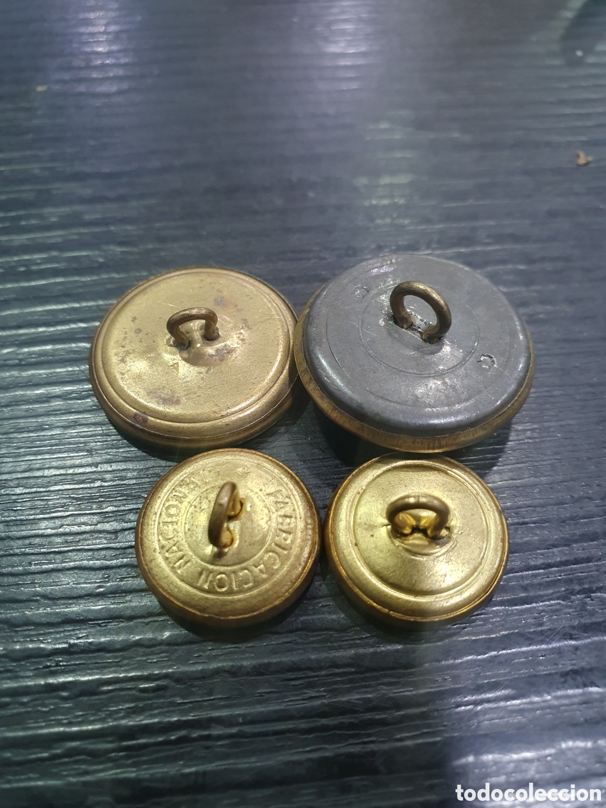 Coleccionismo: Lote de 4 botones Ej&eacute;rcito del Aire. (L83) - Foto 2