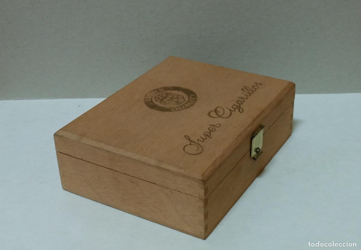 Coleccionismo: Caja Madera - S&uacute;per Cigarrillos - Foto 5
