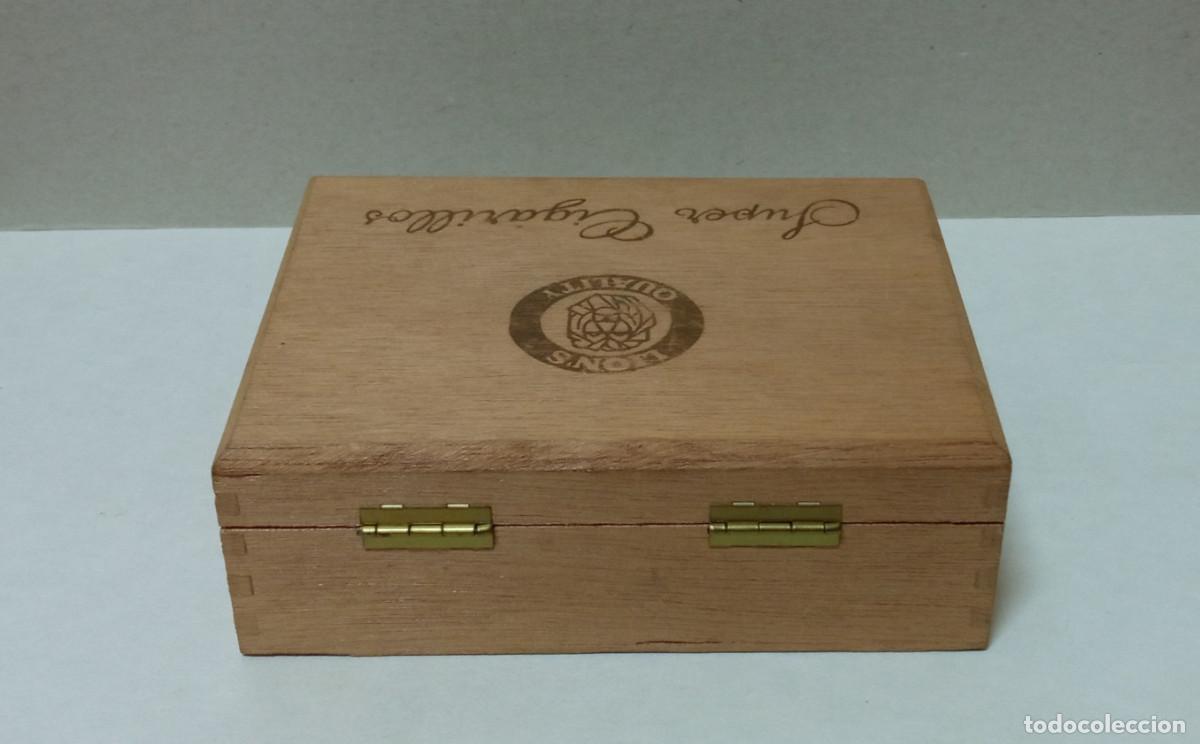 Coleccionismo: Caja Madera - S&uacute;per Cigarrillos - Foto 6