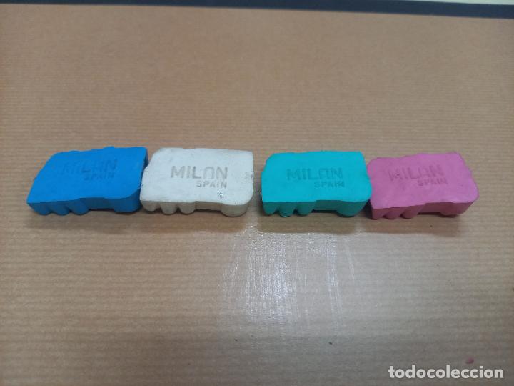 Coleccionismo: Gomas de borrar milan - Foto 2