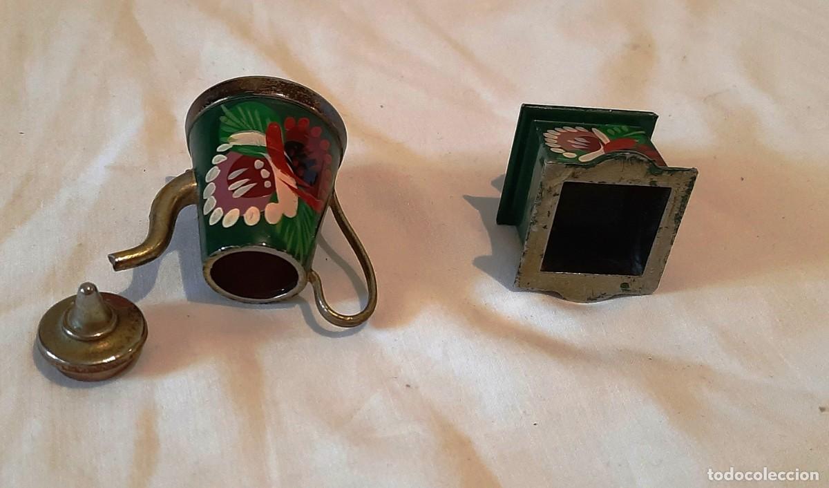 Coleccionismo: Tetera y molinillo en miniatura - Foto 5